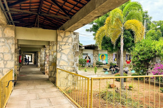 Colóquio, com a presença de docentes da UFSCar, foi realizado na Faculdade de Letras e Artes da UERN (Foto: Site VI Conlid)