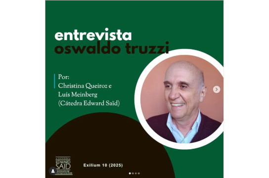 Oswaldo Truzzi, do Programa de Pós-Graduação em Sociologia, é entrevistado que abre dossiê sobre Diáspora Árabe