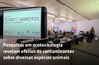 Pesquisas em ecotoxicologia revelam efeitos de contaminantes sobre diversas espécies animais